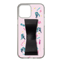Slim Protection Case - STAND & RING RIBBON Black［ HATSUNE MIKU - Ribbon - Instrumental - Pink ］
