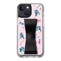 Slim Protection Case - STAND & RING RIBBON Black［ HATSUNE MIKU - Ribbon - Instrumental - Pink ］