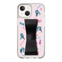 Slim Protection Case - STAND & RING RIBBON Black［ HATSUNE MIKU - Ribbon - Instrumental - Pink ］
