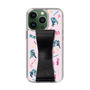 Slim Protection Case - STAND & RING RIBBON Black［ HATSUNE MIKU - Ribbon - Instrumental - Pink ］