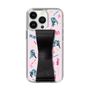 Slim Protection Case - STAND & RING RIBBON Black［ HATSUNE MIKU - Ribbon - Instrumental - Pink ］