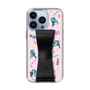 Slim Protection Case - STAND & RING RIBBON Black［ HATSUNE MIKU - Ribbon - Instrumental - Pink ］