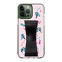Slim Protection Case - STAND & RING RIBBON Black［ HATSUNE MIKU - Ribbon - Instrumental - Pink ］