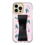 Slim Protection Case - STAND & RING RIBBON Black［ HATSUNE MIKU - Ribbon - Instrumental - Pink ］