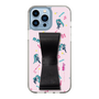 Slim Protection Case - STAND & RING RIBBON Black［ HATSUNE MIKU - Ribbon - Instrumental - Pink ］