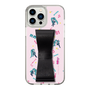 Slim Protection Case - STAND & RING RIBBON Black［ HATSUNE MIKU - Ribbon - Instrumental - Pink ］
