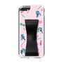 Slim Protection Case - STAND & RING RIBBON Black［ HATSUNE MIKU - Ribbon - Instrumental - Pink ］