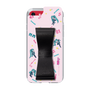 Slim Protection Case - STAND & RING RIBBON Black［ HATSUNE MIKU - Ribbon - Instrumental - Pink ］