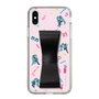 Slim Protection Case - STAND & RING RIBBON Black［ HATSUNE MIKU - Ribbon - Instrumental - Pink ］