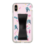 Slim Protection Case - STAND & RING RIBBON Black［ HATSUNE MIKU - Ribbon - Instrumental - Pink ］