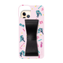 Slim Protection Case - STAND & RING RIBBON Black［ HATSUNE MIKU - Ribbon - Instrumental - Pink ］