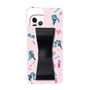 Slim Protection Case - STAND & RING RIBBON Black［ HATSUNE MIKU - Ribbon - Instrumental - Pink ］