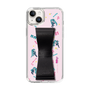 Slim Protection Case - STAND & RING RIBBON Black［ HATSUNE MIKU - Ribbon - Instrumental - Pink ］