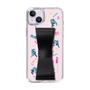 Slim Protection Case - STAND & RING RIBBON Black［ HATSUNE MIKU - Ribbon - Instrumental - Pink ］