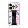 Slim Protection Case - STAND & RING RIBBON Black［ HATSUNE MIKU - Ribbon - Instrumental - Pink ］