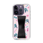 Slim Protection Case - STAND & RING RIBBON Black［ HATSUNE MIKU - Ribbon - Instrumental - Pink ］