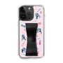 Slim Protection Case - STAND & RING RIBBON Black［ HATSUNE MIKU - Ribbon - Instrumental - Pink ］