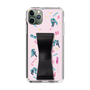 Slim Protection Case - STAND & RING RIBBON Black［ HATSUNE MIKU - Ribbon - Instrumental - Pink ］