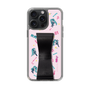 Slim Protection Case - STAND & RING RIBBON Black［ HATSUNE MIKU - Ribbon - Instrumental - Pink ］