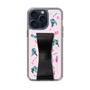 Slim Protection Case - STAND & RING RIBBON Black［ HATSUNE MIKU - Ribbon - Instrumental - Pink ］
