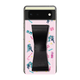 Slim Protection Case - STAND & RING RIBBON Black［ HATSUNE MIKU - Ribbon - Instrumental - Pink ］