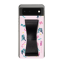 Slim Protection Case - STAND & RING RIBBON Black［ HATSUNE MIKU - Ribbon - Instrumental - Pink ］