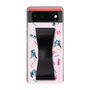 Slim Protection Case - STAND & RING RIBBON Black［ HATSUNE MIKU - Ribbon - Instrumental - Pink ］