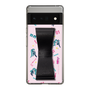 Slim Protection Case - STAND & RING RIBBON Black［ HATSUNE MIKU - Ribbon - Instrumental - Pink ］