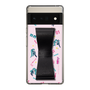 Slim Protection Case - STAND & RING RIBBON Black［ HATSUNE MIKU - Ribbon - Instrumental - Pink ］