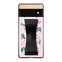 Slim Protection Case - STAND & RING RIBBON Black［ HATSUNE MIKU - Ribbon - Instrumental - Pink ］