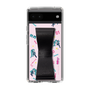 Slim Protection Case - STAND & RING RIBBON Black［ HATSUNE MIKU - Ribbon - Instrumental - Pink ］