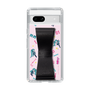 Slim Protection Case - STAND & RING RIBBON Black［ HATSUNE MIKU - Ribbon - Instrumental - Pink ］