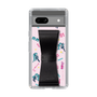 Slim Protection Case - STAND & RING RIBBON Black［ HATSUNE MIKU - Ribbon - Instrumental - Pink ］
