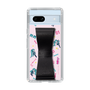Slim Protection Case - STAND & RING RIBBON Black［ HATSUNE MIKU - Ribbon - Instrumental - Pink ］