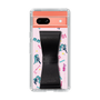 Slim Protection Case - STAND & RING RIBBON Black［ HATSUNE MIKU - Ribbon - Instrumental - Pink ］