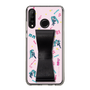Slim Protection Case - STAND & RING RIBBON Black［ HATSUNE MIKU - Ribbon - Instrumental - Pink ］