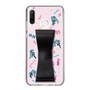 Slim Protection Case - STAND & RING RIBBON Black［ HATSUNE MIKU - Ribbon - Instrumental - Pink ］
