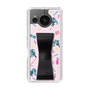 Slim Protection Case - STAND & RING RIBBON Black［ HATSUNE MIKU - Ribbon - Instrumental - Pink ］