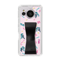 Slim Protection Case - STAND & RING RIBBON Black［ HATSUNE MIKU - Ribbon - Instrumental - Pink ］