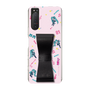 Slim Protection Case - STAND & RING RIBBON Black［ HATSUNE MIKU - Ribbon - Instrumental - Pink ］