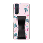 Slim Protection Case - STAND & RING RIBBON Black［ HATSUNE MIKU - Ribbon - Instrumental - Pink ］