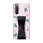 Slim Protection Case - STAND & RING RIBBON Black［ HATSUNE MIKU - Ribbon - Instrumental - Pink ］