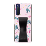 Slim Protection Case - STAND & RING RIBBON Black［ HATSUNE MIKU - Ribbon - Instrumental - Pink ］