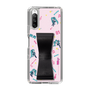 Slim Protection Case - STAND & RING RIBBON Black［ HATSUNE MIKU - Ribbon - Instrumental - Pink ］