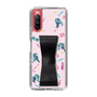 Slim Protection Case - STAND & RING RIBBON Black［ HATSUNE MIKU - Ribbon - Instrumental - Pink ］