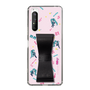 Slim Protection Case - STAND & RING RIBBON Black［ HATSUNE MIKU - Ribbon - Instrumental - Pink ］