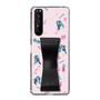 Slim Protection Case - STAND & RING RIBBON Black［ HATSUNE MIKU - Ribbon - Instrumental - Pink ］
