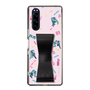 Slim Protection Case - STAND & RING RIBBON Black［ HATSUNE MIKU - Ribbon - Instrumental - Pink ］