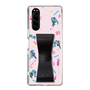 Slim Protection Case - STAND & RING RIBBON Black［ HATSUNE MIKU - Ribbon - Instrumental - Pink ］