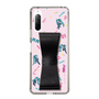 Slim Protection Case - STAND & RING RIBBON Black［ HATSUNE MIKU - Ribbon - Instrumental - Pink ］